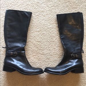 Via Spiga leather knee high boots women’s size 10M